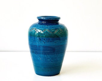 Aldo LONDI pour BITOSSI Vase céramique vintage 1960