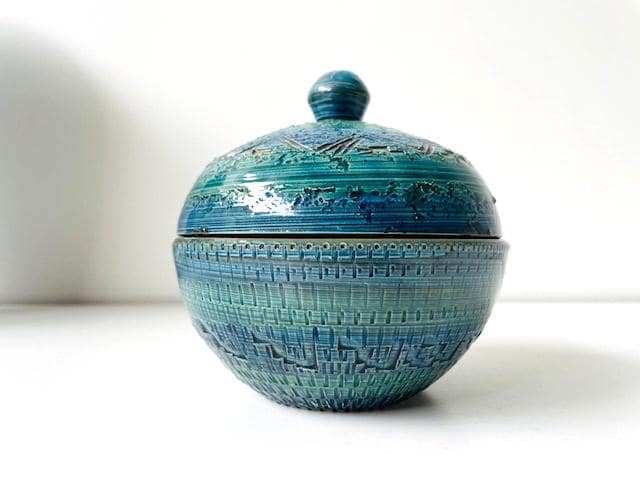 ALDO LONDI for BITOSSI Vintage 1960s/70s Italian Ceramic Box - Etsy