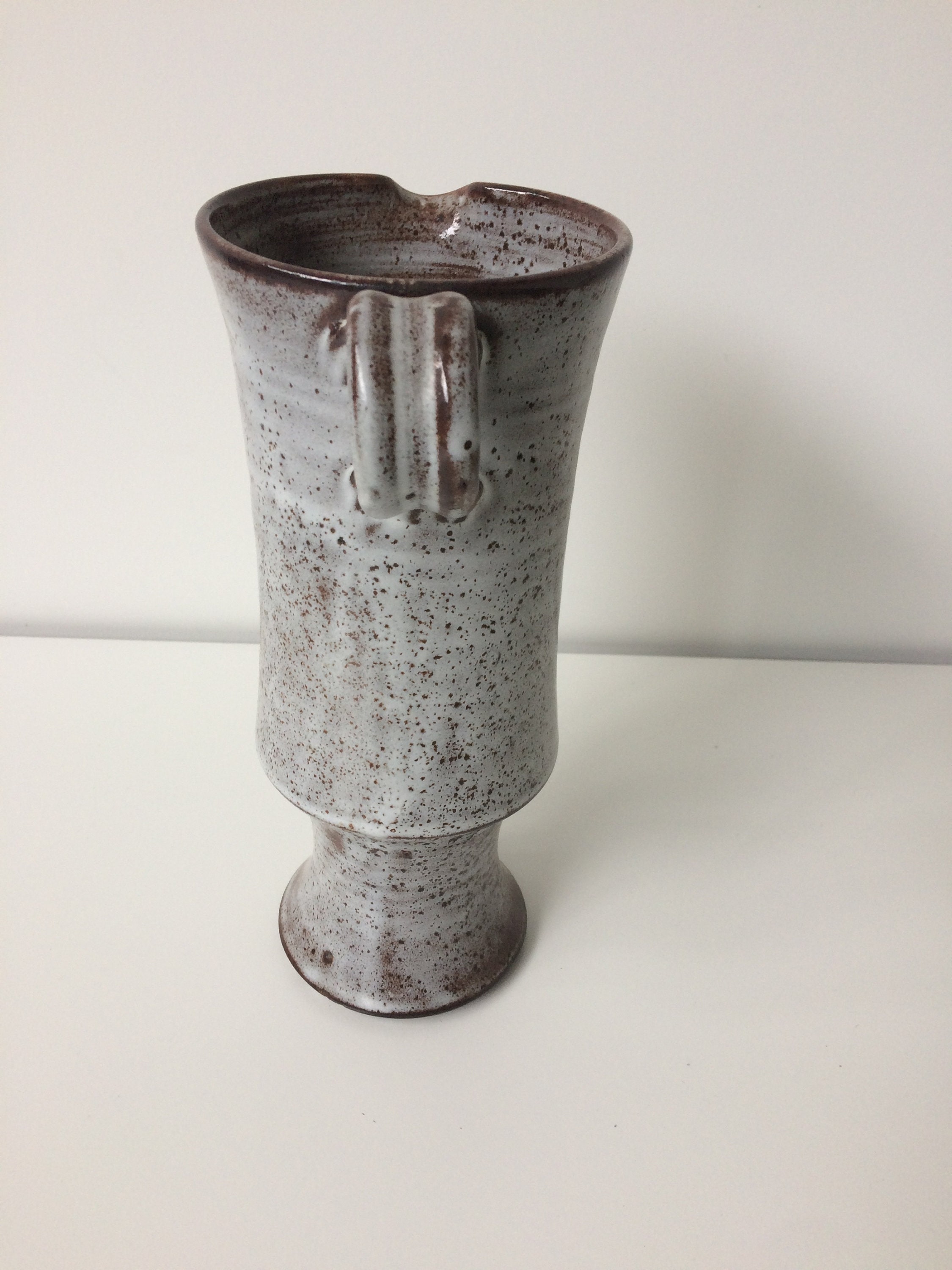 Michel Anasse vallauris ‘60s France 陶器 Michel ANASSE Ceramic Pitcher Vase Vintage French Pottery