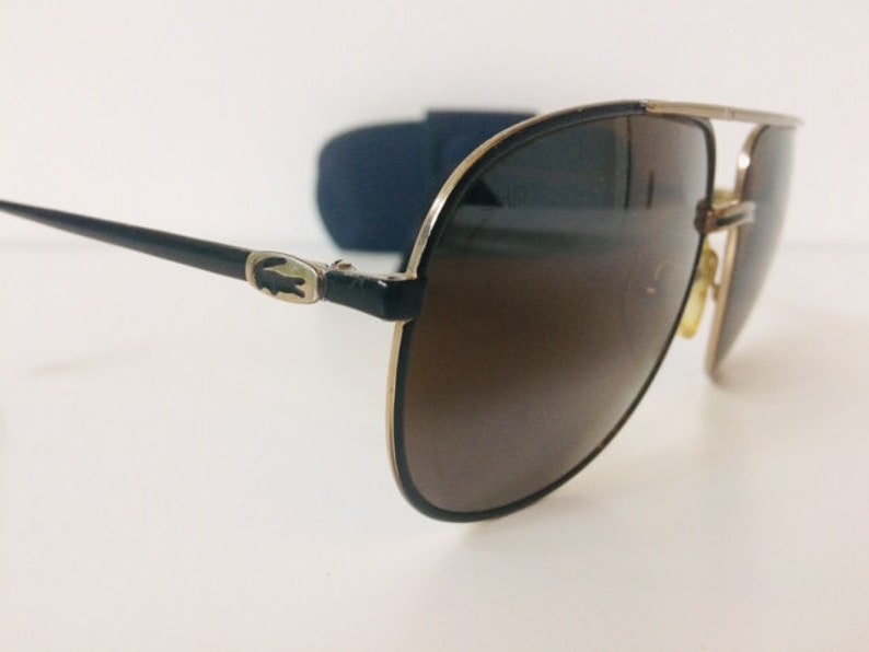 LACOSTE French Vintage Sunglasses 80's Man Man Fance 1980 Etsy