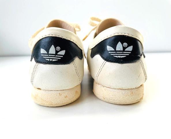 ADIDAS Vintage 1970 RARE Model Made in FRANCE Gym Sneakers