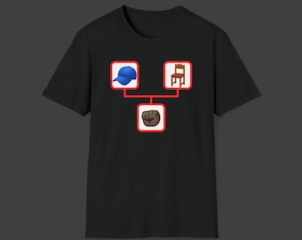 Unisex Alabama Brawl T-Shirt, Hat + Chair + Fist Emojis in a Family Tree