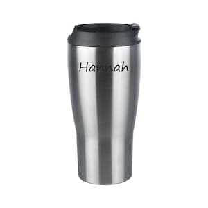 Thermobecher Personalisiert – Kaffeebecher To Go mit Name – Thermobecher To Go mit Gravur – Geschenkidee zum Geburtstag – Name