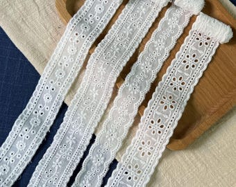 1.1インチ幅のコットンレース、レトロスタイル、レーストリム、DIYクラフト用品、結婚式パーティー装飾、縫製用ヘッドウェアアクセサリー260511