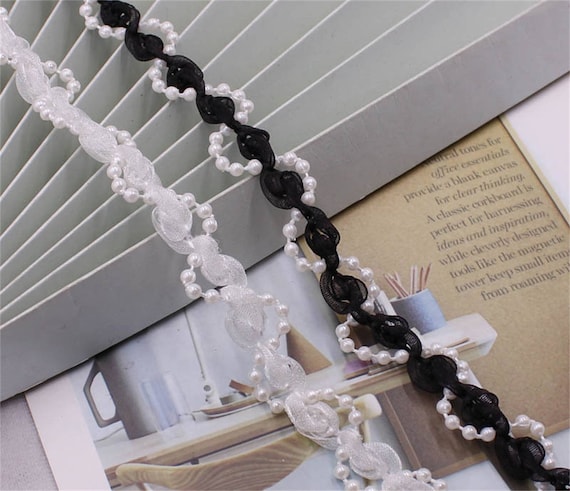 Manual Nail Bead Pearl Trim,crochet Lace With Trim , Jewelry Making for Bridal Dress,costumes Design,for Dresses,collar,cuffs,jacket 230309 - Etsy Manual Nail Bead Pearl Trim,crochet Lace With Trim , Jewelry Making for Bridal Dress,costumes Design,for Dresses,collar,cuffs,jacket 230309 - Etsy