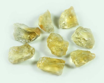 Plus a FREE Faceted Gemstone 1000 Carat Lots of Citrine Points Rough