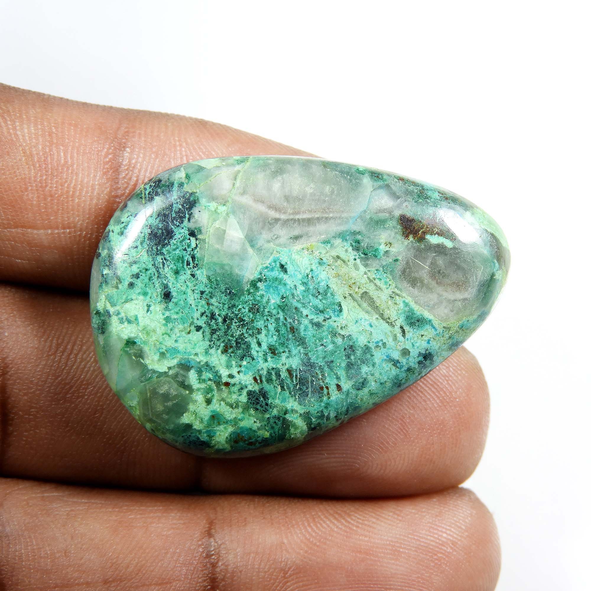 Top Quality Natural Chrysocolla Green Chrysocolla Gemstone Etsy