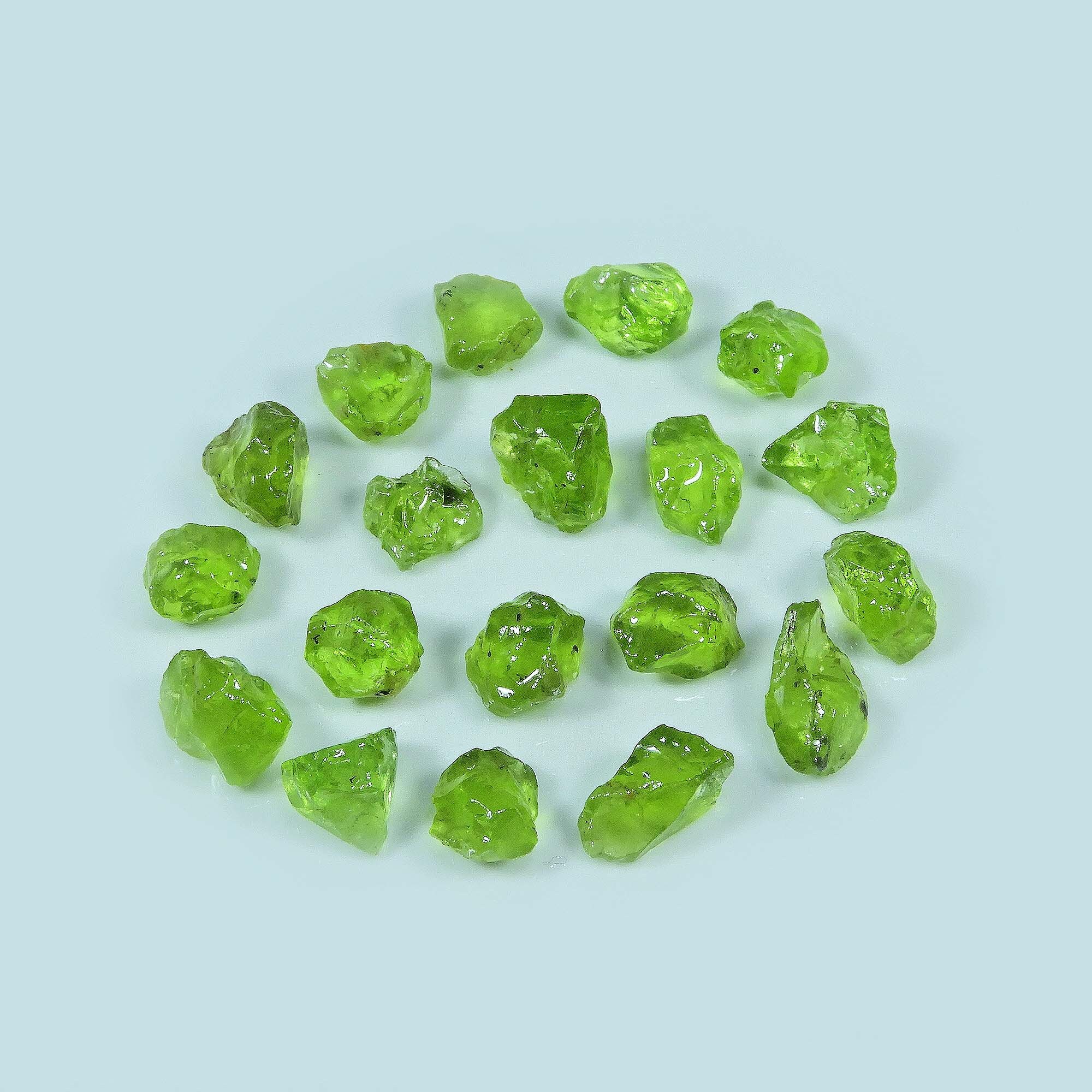 AAA Quality Natural peridot Rough Gemstone Bright Green Etsy