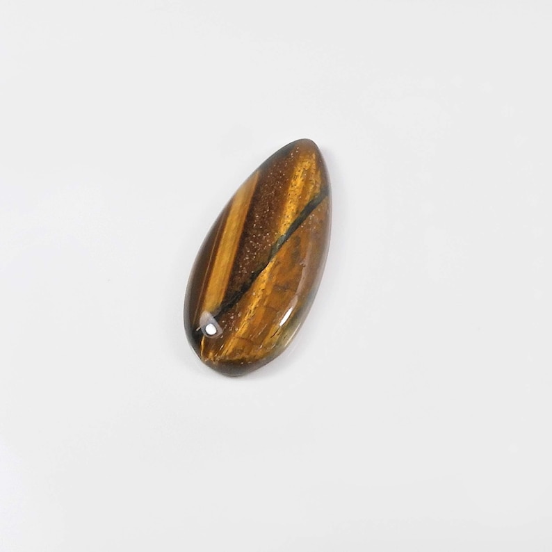 Golden Tiger Eye Loose for jewelry 45 Cts Tiger Eye Loose MI13-10 Natural Tiger Eye Gemstone Semi precious Stone Tiger Eye Cabochon