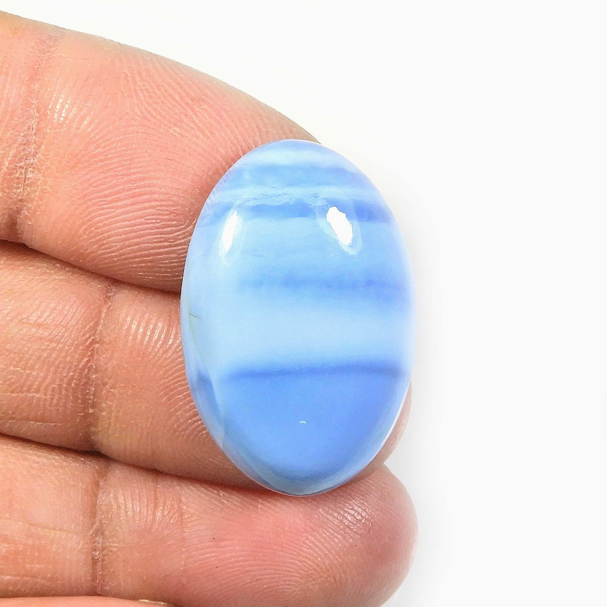 AAA Quality Natural Owyhee Blue Opal Gemstone Blue Opal Loose Etsy