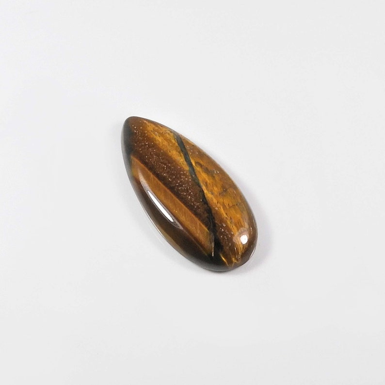 Golden Tiger Eye Loose for jewelry 45 Cts Tiger Eye Loose MI13-10 Natural Tiger Eye Gemstone Semi precious Stone Tiger Eye Cabochon