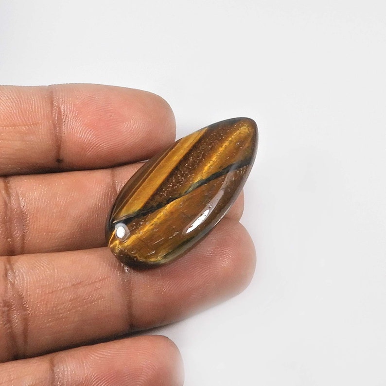 Golden Tiger Eye Loose for jewelry 45 Cts Tiger Eye Loose MI13-10 Natural Tiger Eye Gemstone Semi precious Stone Tiger Eye Cabochon