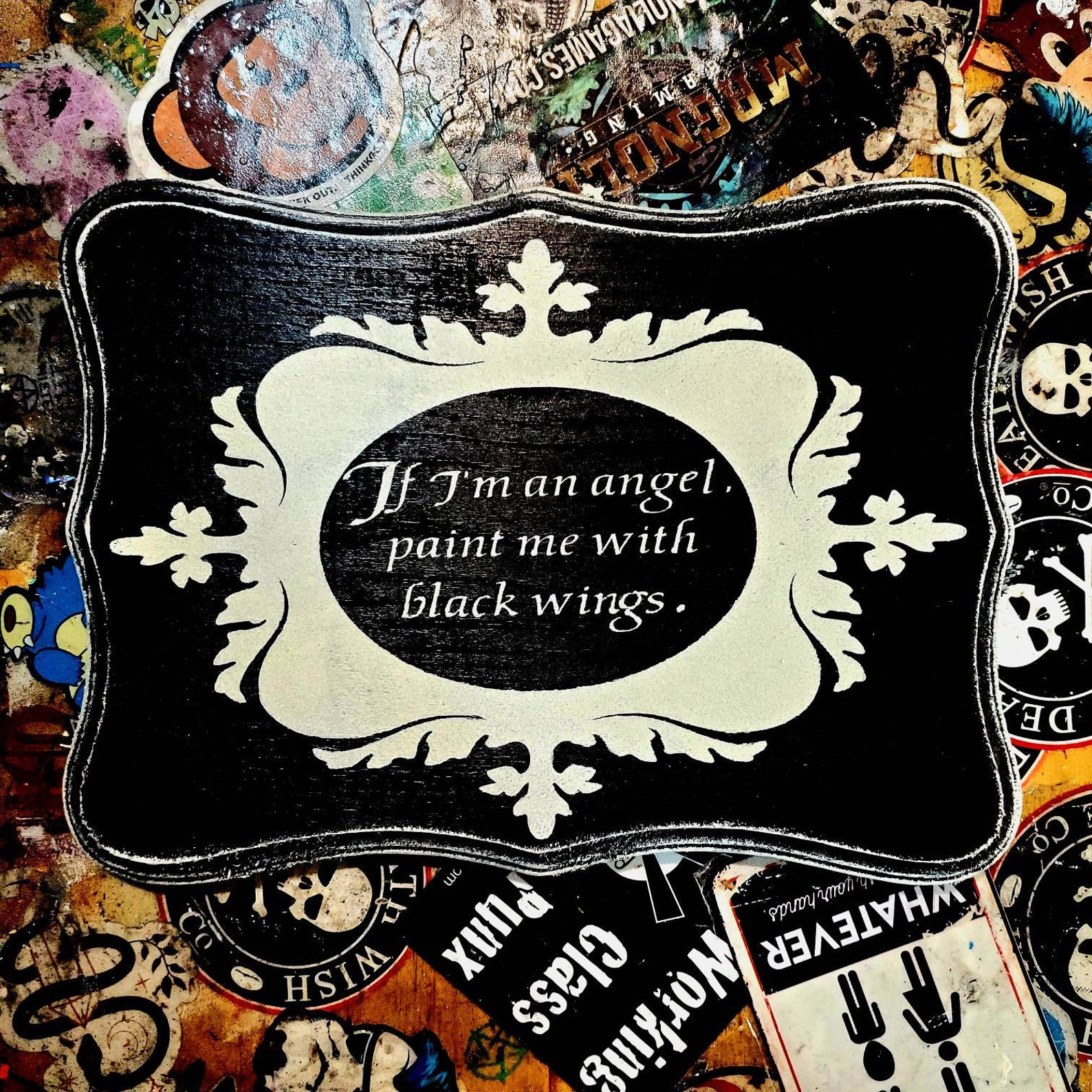 Gothic Wall Decor Witchy Decor Gothic Home Goth Decor - Etsy