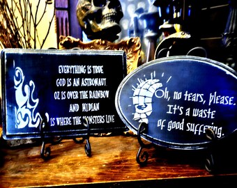 Horror wall decor,Halloween signs