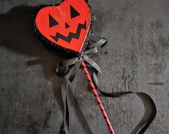 Primitive Valentine/Valloween decor, romantic goth