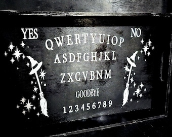 Qwerty ouija tray,goth home