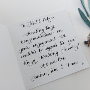 Personalised Engagement card | Papercut Engagement Card | Handmade Cards | Congratulations on your Engagement l Keepsake Card l Engaged image 6