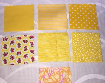 Ready cut patchwork squares