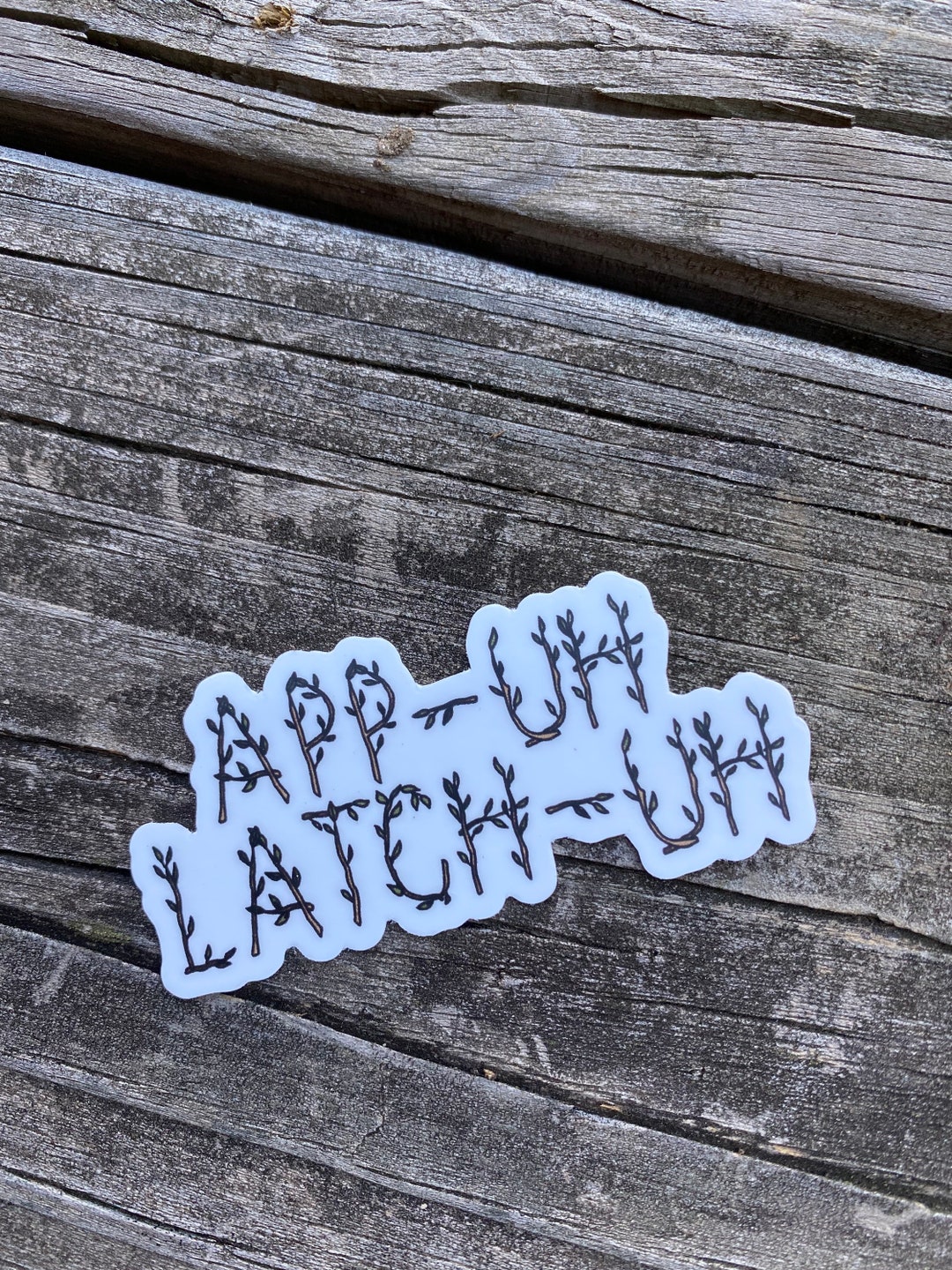 Appalachia: Twig Edition App-uh-latch-uh Sticker Hollers - Etsy