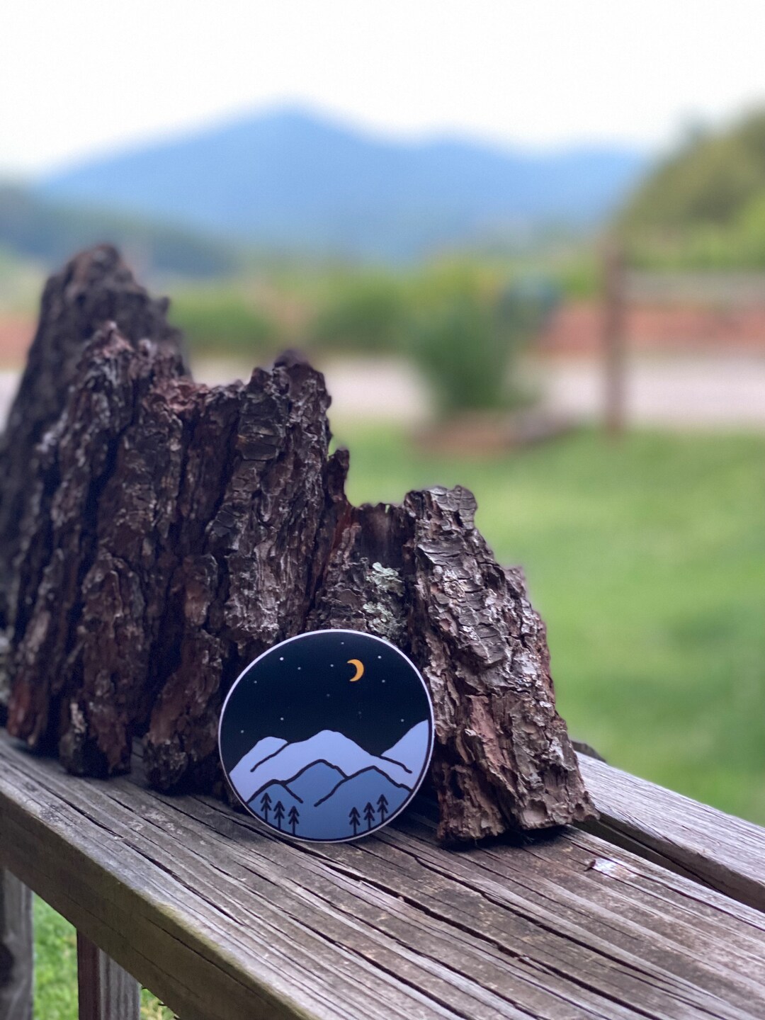 Blue Ridge Mountain Sticker, Smoky Mountains, Gift for Mountain Lovers ...