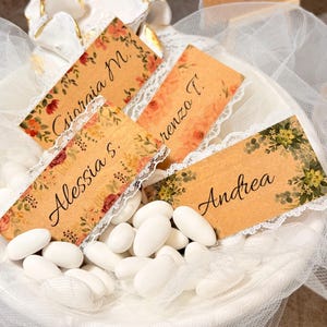 Segnaposto personalizzato