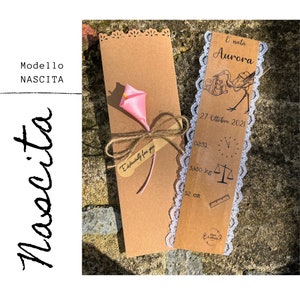 Personalized BIRTH bookmark
