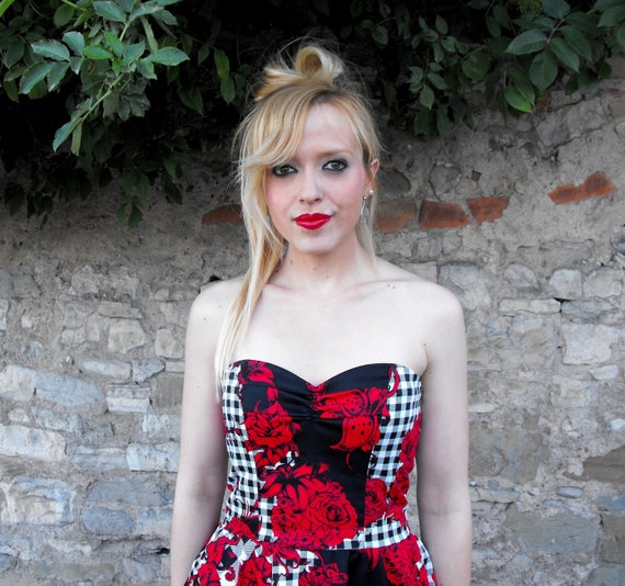Sweetheart Dress Wedding Guest Dress Cocktail Dress Pin Up Etsy