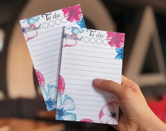 To do list (notepad) "Flowers"