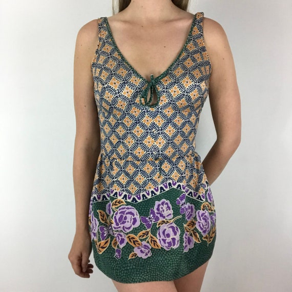 Vintage Cole of California Retro 60’s 70’s Floral