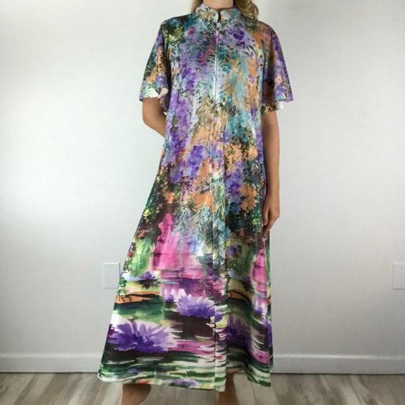 Vintage 70’s Butterfield 8 Caftan Hostess Gown Lou