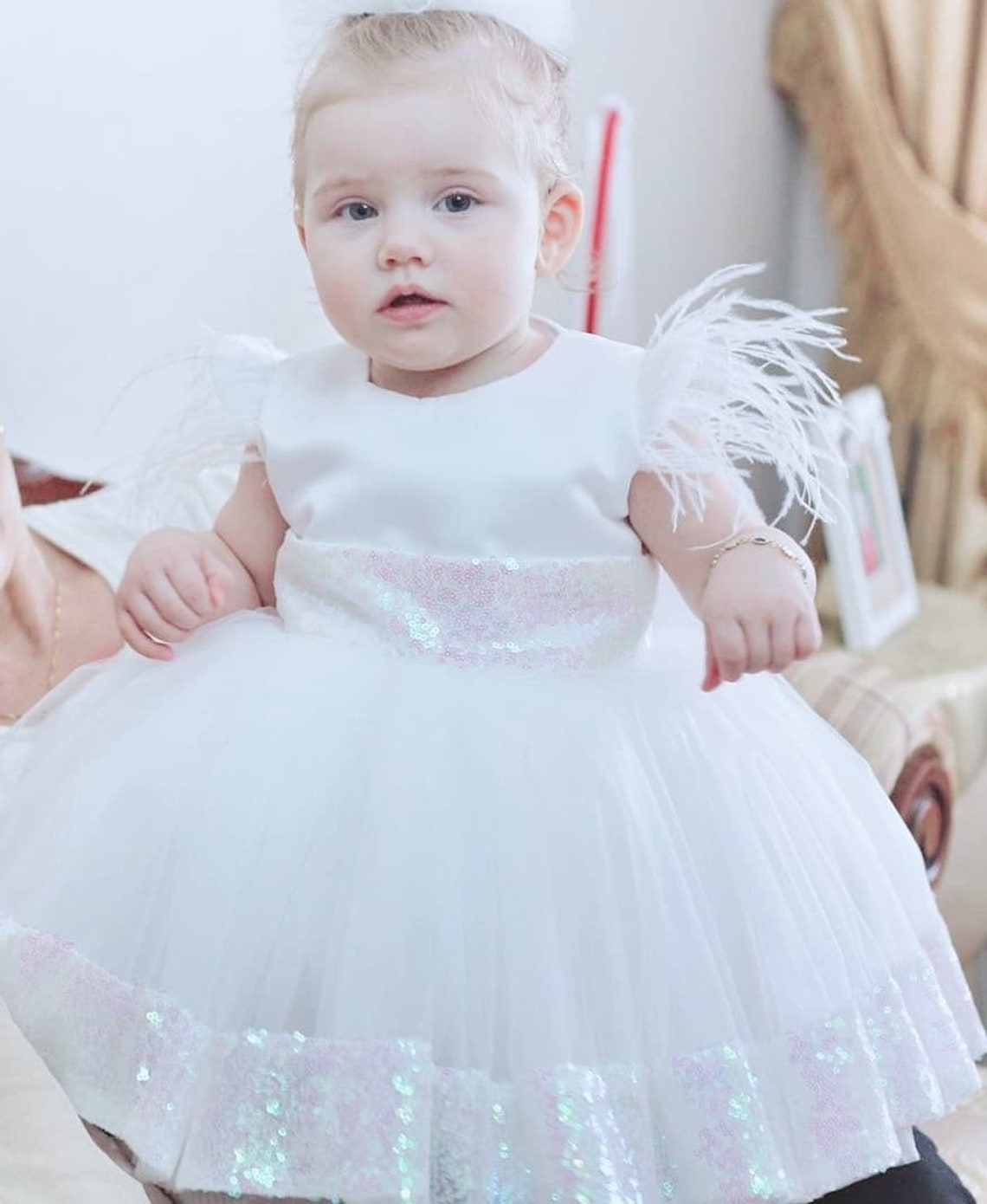 Baby Birthday Frock Prom Gown Baby Girl Clothes for Special Etsy