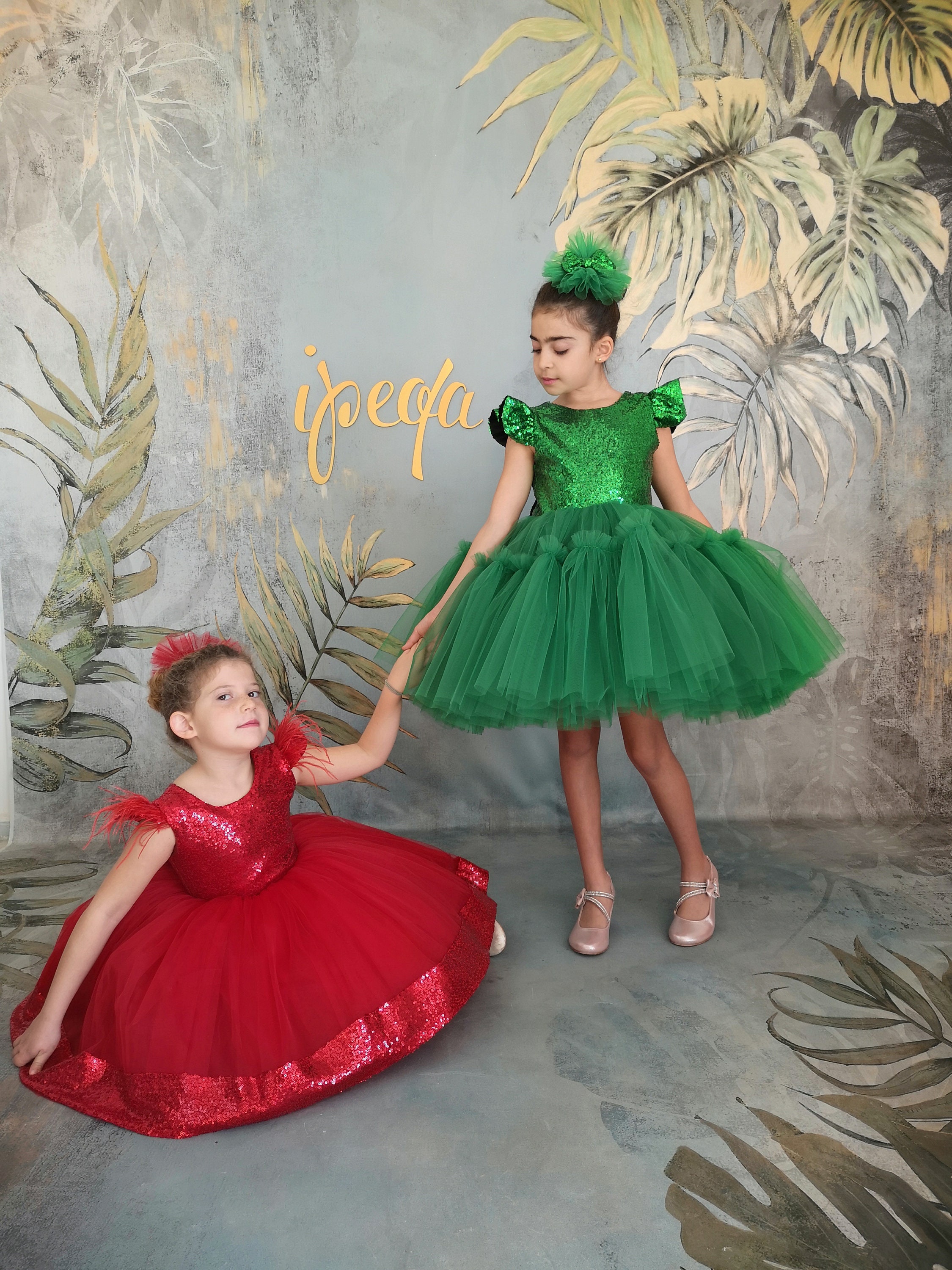 Red Green Christmas Girl Dress Special Occasions, Noel Baby Shower Frock,  Toddler Birthday Outfit, Pageant Kid Puffy Tutu, Infant Prom Gown - Etsy