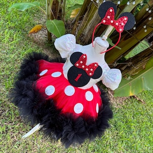 minnie mouse birthday dress 3t Pink Minnie Mouse Inspired Dress Costume Set, Mickey Mouse Inspired baby gown, Toddler Pageant Tutu, Flower Girl Dress, 1st birthday theme
