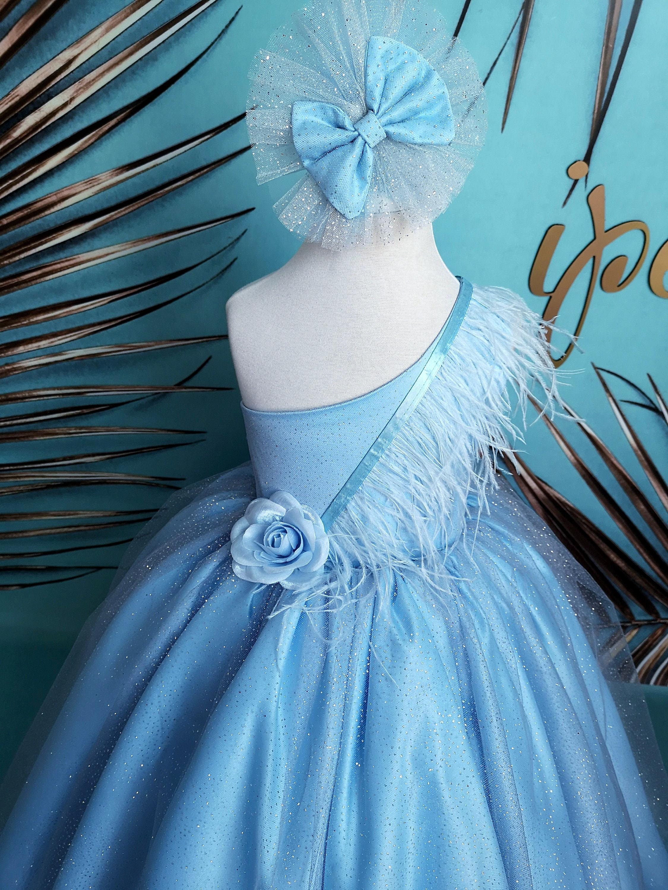 dream play imagine blue princess dress Luxury Blue Princess Dress Magic Tree Kids