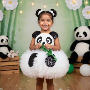 strapless open back dress Panda Dress main image 1