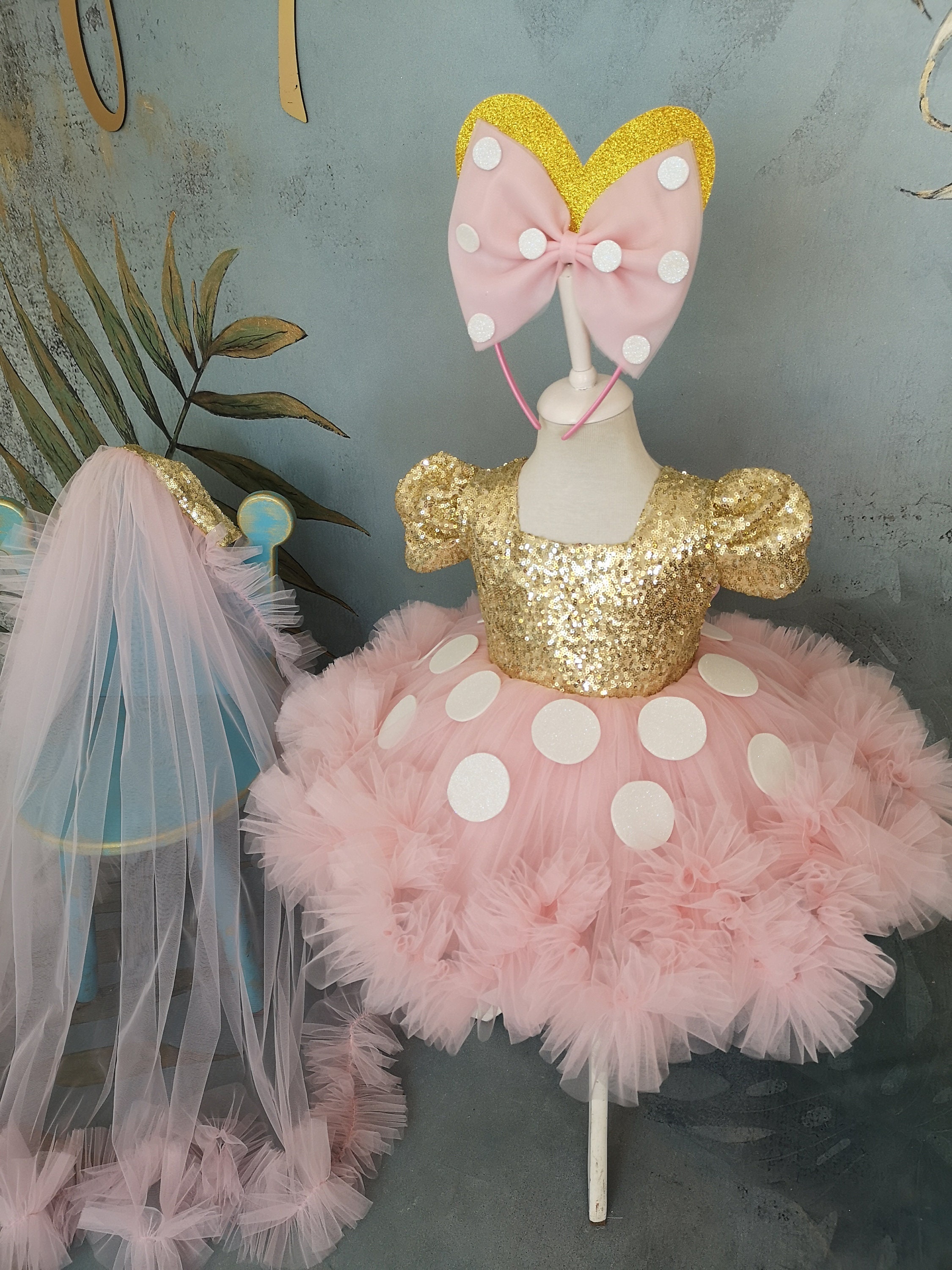 minnie mouse dresses for 1st birthday Dress Size 12 Months Minnie Mouse First Birthday Outfit One Year Tutu Cake