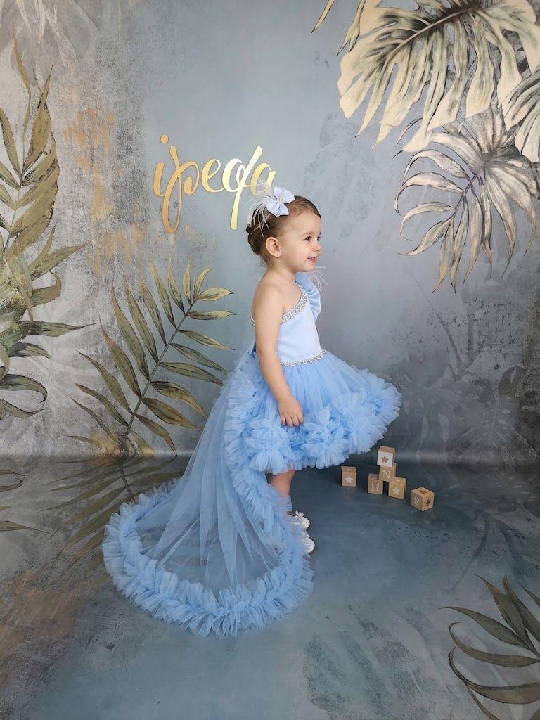 Blue Sneaker Ball Dresses