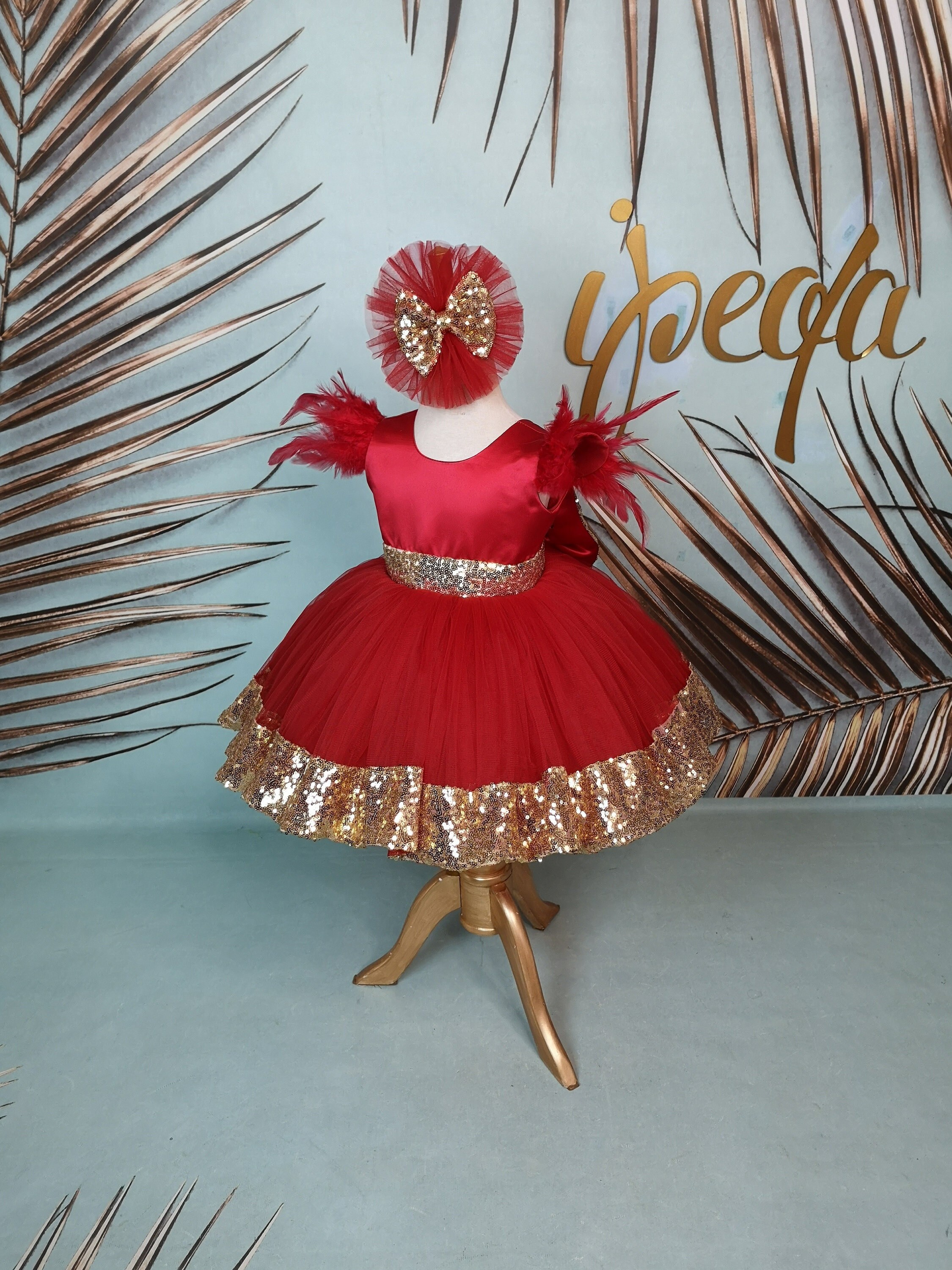 slim fit dress slacks Scarlett Sequin Tulle Dress 3-4Y main image 1
