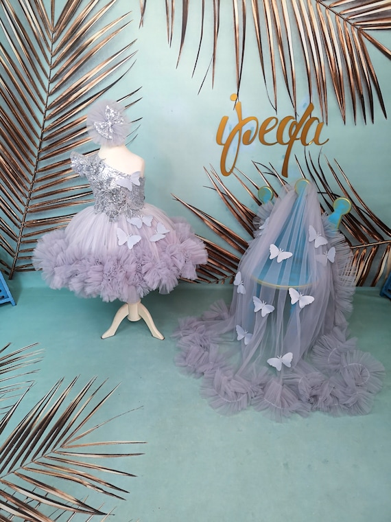 silver dress for toddler girl Amazon.com: GZCYL Silver Pageant Dresses for Girls Sequin Toddler Pageant Ball Gowns Puffy Prom Dress for Kids: Clothing, Shoes & Jewelry