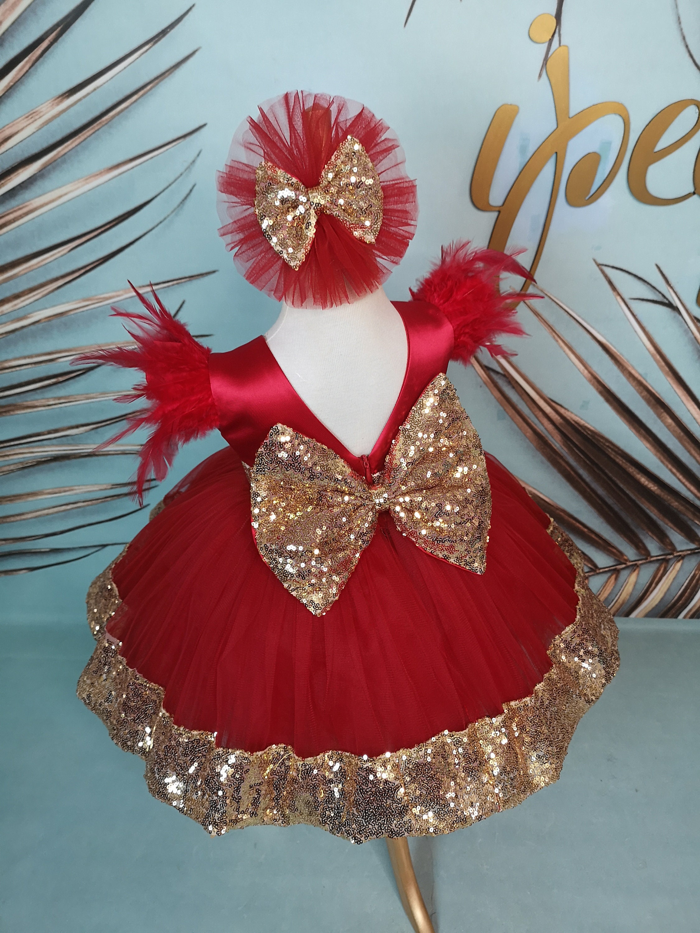 infant gold christmas dress Amazon.com: Infant Toddler White Gold Tulle Fancy Christmas Holiday Party Dress Cardigan 24M: Clothing, Shoes & Jewelry