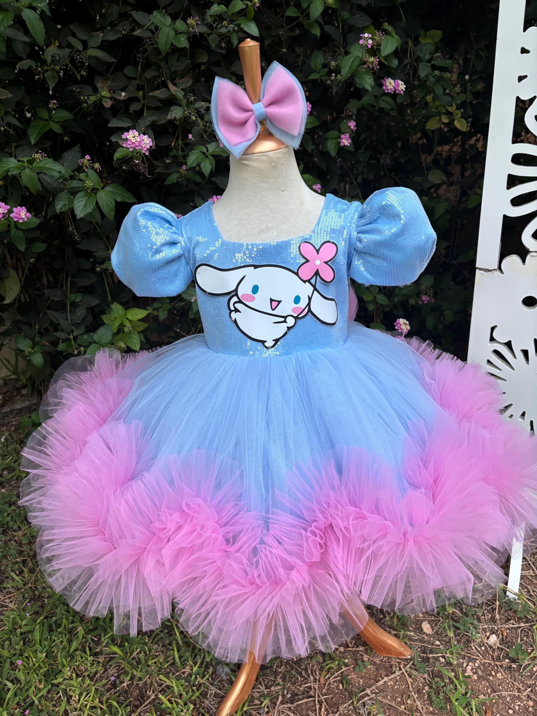 cinnamoroll dress for birthday party Cinnemoroll Inspired Dress for Girls, Birthday Costume