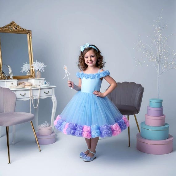 handmade princess dress Handmade Peach Princess Dress XL Snapdragon Brand