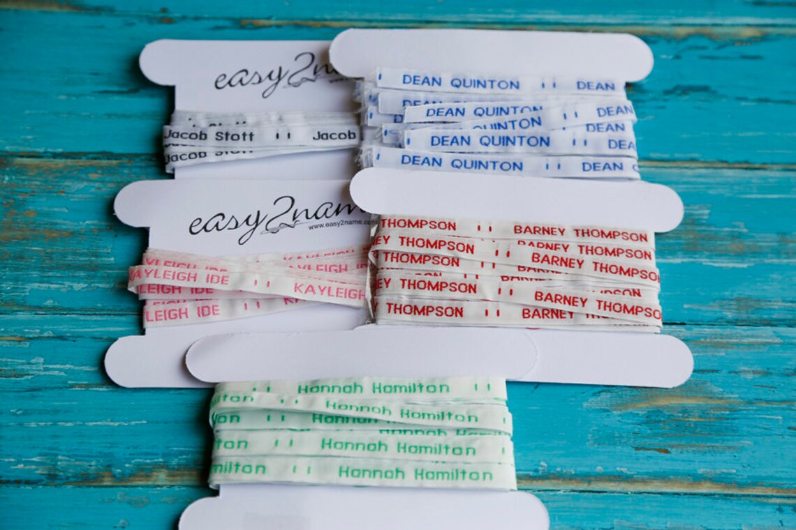 Easy2name Express Sew on Name Labels Etsy