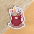 Cup of fantasy STICKER product logo