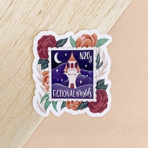 Fictional worlds STICKER
