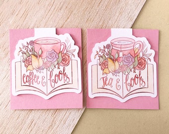 Tea/Coffee MAGNETIC BOOKMARKS