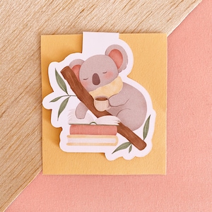 Bookish koala MAGNETIC BOOKMARK