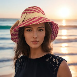 Raffia Pretty Bucket Hat, Made in Madagascar