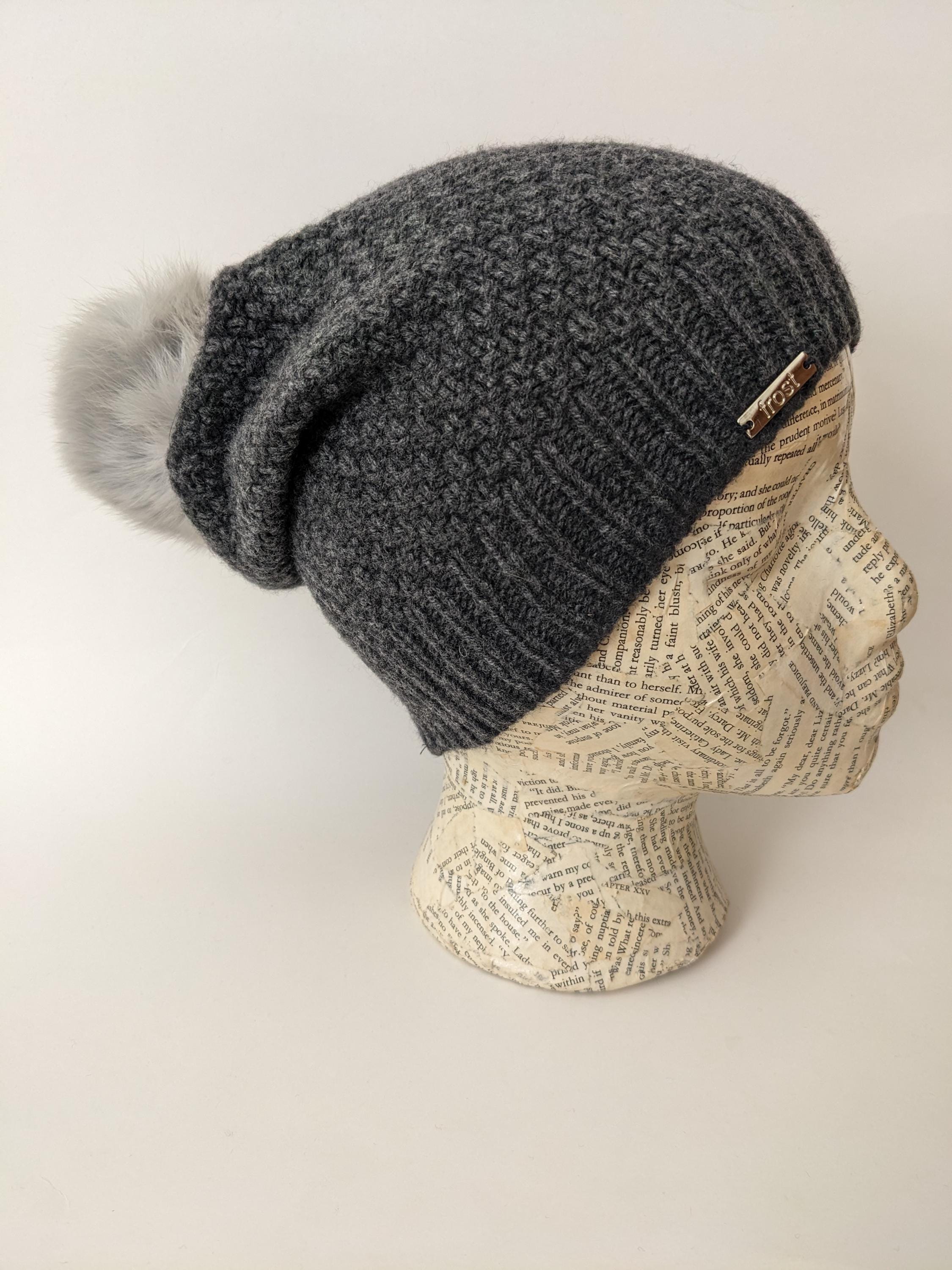 Frost Hats Warmest Cashmere Hat With Detachable Genuine 