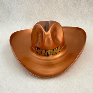 Vintage Gregorian Copper Cowboy Hat with a Montana Band